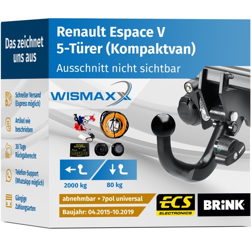 Anhängerkupplung für renault - für,