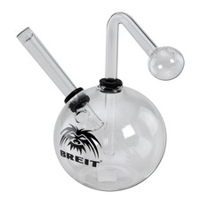 BREIT Glas Öl-Pfeife OiL Pipe Wasserpfeife Vaporizer mit Stecksystem