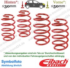 Tieferlegungsfedern 45-50mm & 30mm u.a.: Opel Astra F CC T92 Bj. 1991-1998