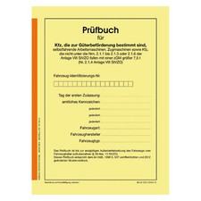 Prüfbuch Lkw über 7,5 t DIN