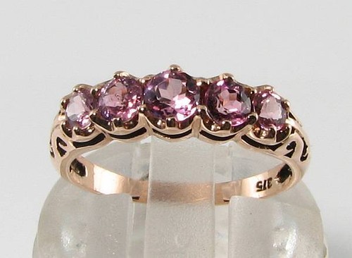 Ring karat roségold - ring, 9
