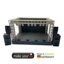 Spur TT 1:120 Rockkonzert | Bühne | Open Air Festival | Beleuchtung möglich