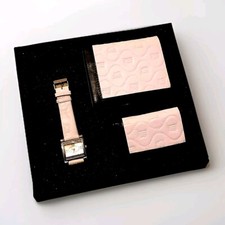 Damen Portemonnaie Geldbörse Schlüsseletui Etui Set + Uhr Geschenkeset NEU OVP