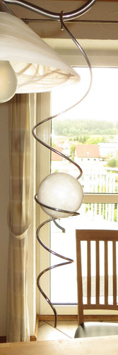 Spirale mit marmorkugel - spirale,