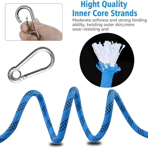 Nylon tow rope sled cart - tow, pull