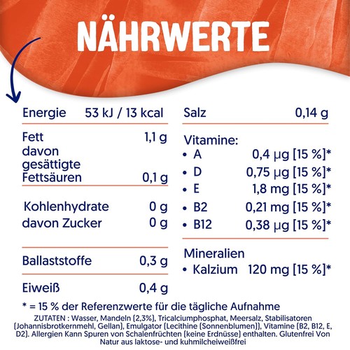 Alpro mandeldrink ohne zucker - alpro,