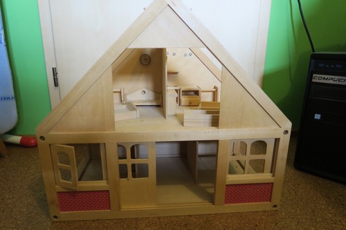 Puppenhaus vollholz - puppenhaus,