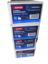 Schnellbauschraube Ø3,9x19mm  Gipsfaserplatten /  4 x 1000Stk / H2Breg4