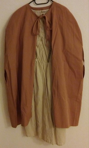 Mittelalterkleid mit cape - cape, /
