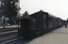 Originaldia Zillertalbahn Diesellok 6, Jenbach, 31.07.1963 - Glasrahmen