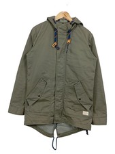 MINIMUM Damen Leichte Jacke Parka Gr. 36/S Grün Casual Kapuze