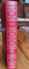 Gotthold Ephraim Lessing Gesammelte Werke In 3 Bänden; 1. Band Dramen Gebunden