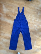 Kansas LUXE Latzhose Blau Größe 54/110/27 Arbeitshose Neu