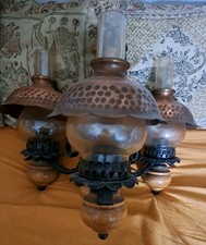 DDR Lampe,geschmiedet