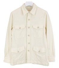 Suitsupply William Jacke Herren UK 38 Wolle Baumwolle Ungefüttertes Polohemd