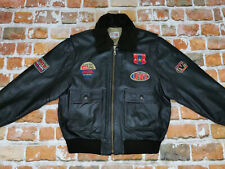 *LEVI´S STRAUSS & CO. USA VINTAGE A2 PILOTEN LEVIS LEDERJACKE*GR: M*TIP TOP