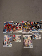 Lego Avengers Sets 76140 + 76141 + 76168 + 76169 Thanos Thor Iron Man Captain A