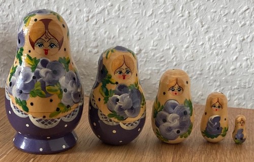 Schöne blumen matrjoschka - schöne, blumen-matrjoschka
