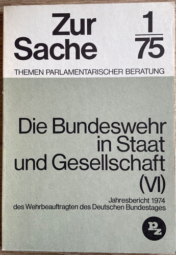 Die bundeswehr staat und - bundeswehr, in