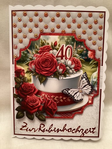 Grußkarten glückwunsch - 3d,