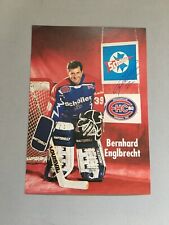 BERNHARD ENGLBRECHT Eishockey 94/95 EHC 80 Nürnberg signed Autogrammkarte 10x15 