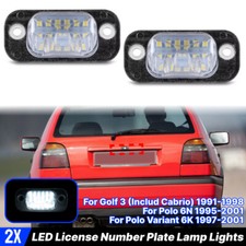 Kennzeichenbeleuchtung Beleuchtung für VW Golf 3 Polo 6N Seat Ibiza Cordoba 6K