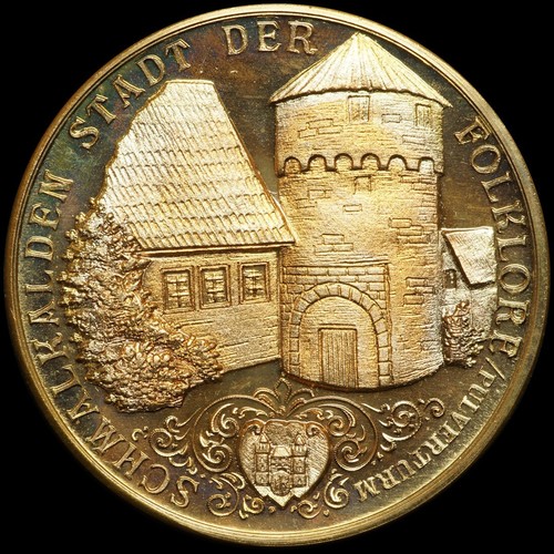 Helmut könig tombak medaille - helmut, kÖnig: