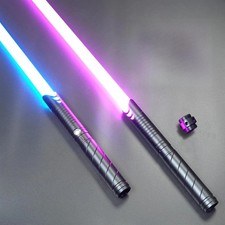 Metal Dueling Lightsaber for