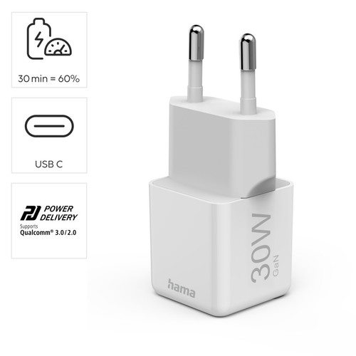 Hama usb ladegerät - usb-c,