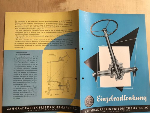 Lenkung einzelrad proispekt - zf,