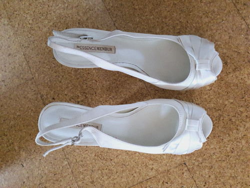 Brautschuhe pumps creme weiß - brautschuhe,