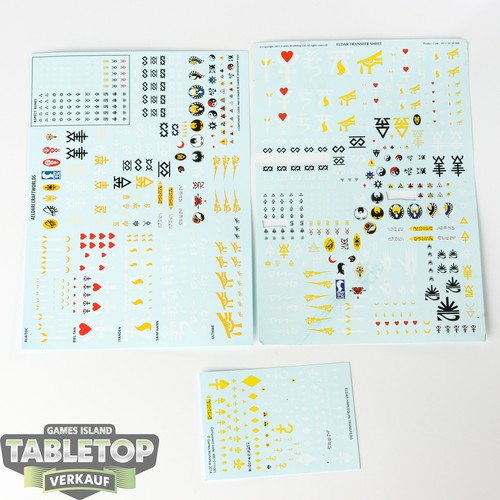 Craftworlds transfer sheets - -,