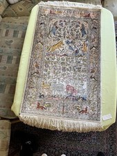 Seidenteppich, Wandteppich