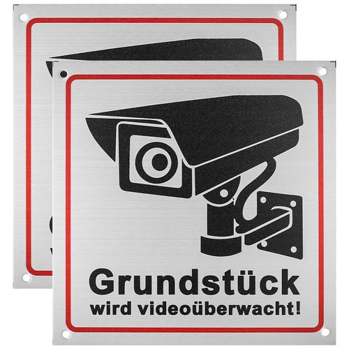 Warnschild videoüberwachung - videoüberwachung, 2