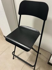 Barhocker Schwarz Klappbar
