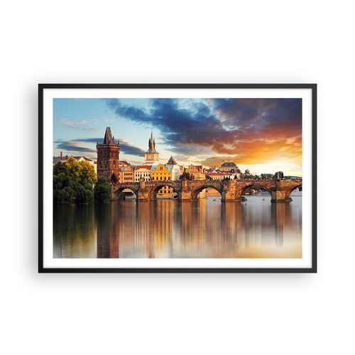 Wandbilder 91x61cm poster prag - wandbilder,