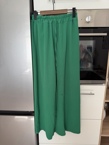 Grüne leichte stoffhose - leichte,