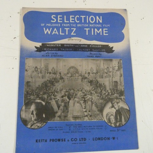 Piano selection waltz time - selection,