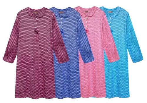 Damen nachthemd sleepshirt - damen,