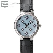 LOUIS VUITTON TAMBOUR BLUE