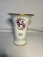 Meissen Trumpet Porcelain Vase