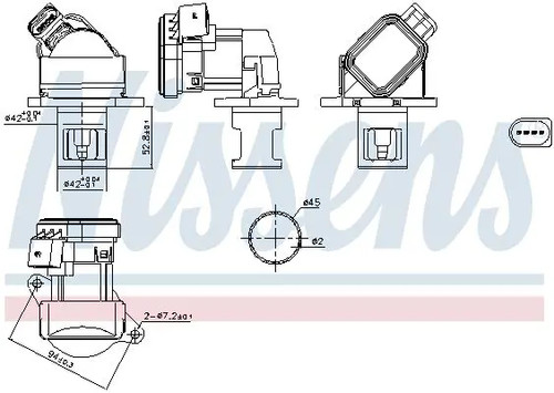 Agr ventil mechanisch 98438 - agr-ventil,