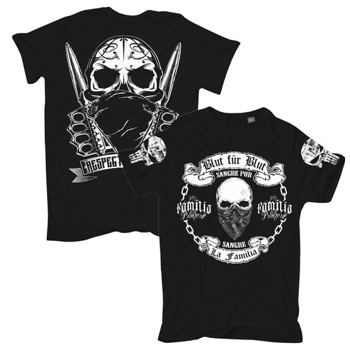 Männer tshirt familia blut - familia,