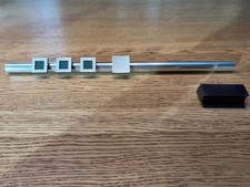 beotime Uhr Wecker sehr gepflegt Aluminium