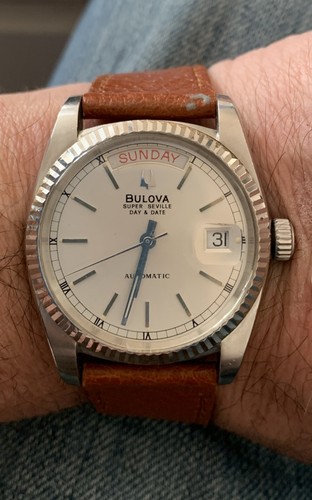 Bulova super seville day date - bulova, day-date