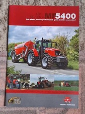 Massey Ferguson 5400    Prospekt Traktor Schlepper Türkisch