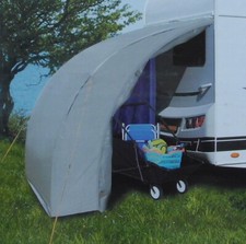 Fahrrad Unterstell Zelt XL Bike Shelter 170x190cm Heckzelt grau 269910Lg B-Ware