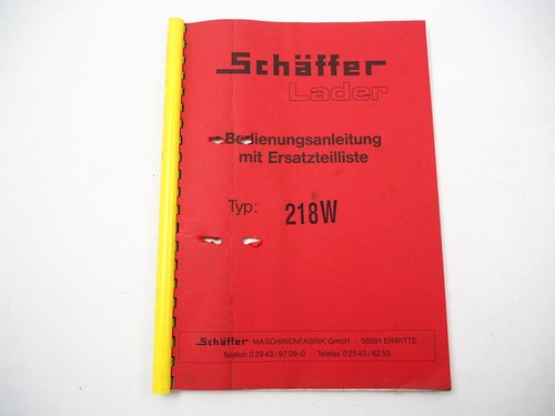 Schäffer 218w hoflader - 218w,