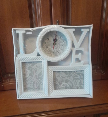 Wanduhr mit bilderrahmen - mit,