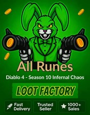 Diablo 4 Season 10 - All Rune  / Runewords / Runes - D4 Infernal Chaos Season SC
